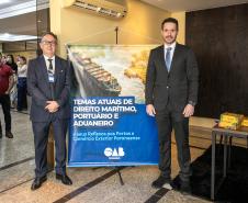Concessão do Canal de Acesso é discutida pela Portos do Paraná e OAB Diretor Jurídico Marcus Freitas representou a empresa pública em Seminário sobre Direito Marítimo, Portuário e Aduaneiro e tema ganhou destaque pelo pioneirismo e interesse em outros portos de seguir o modelo paranaense
