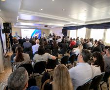 Concessão do Canal de Acesso é discutida pela Portos do Paraná e OAB Diretor Jurídico Marcus Freitas representou a empresa pública em Seminário sobre Direito Marítimo, Portuário e Aduaneiro e tema ganhou destaque pelo pioneirismo e interesse em outros portos de seguir o modelo paranaense
