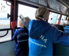 Alunos visitam o Porto de Antonina e aprendem sobre o meio ambiente no litoral do Estado