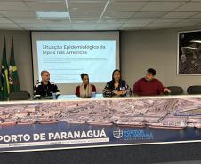 Comunidade Portuária discute medidas de prevenção contra a Mpox