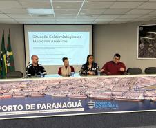 Comunidade Portuária discute medidas de prevenção contra a Mpox