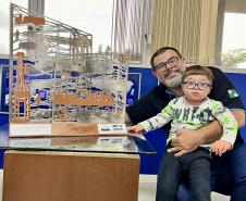 Portos do Paraná realiza ação com filhos de portuários em homenagem ao Dia das Crianças