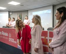 Emoção e informação marcam celebração do Outubro Rosa na Portos do Paraná