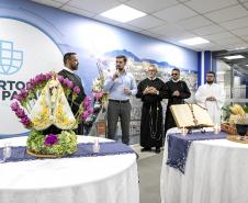 Procissão de Nossa Senhora do Rocio abençoa o Porto de Paranaguá