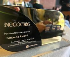 Portos do Paraná é vencedora na 13ª edição do Época Negócios 360º