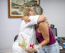 Pintura marca parceria da Portos do Paraná com o Lar de Idosos São Vicente de Paulo