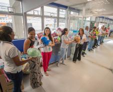 Natal Solidário da Portos do Paraná arrecada 1,2 mil brinquedos