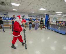 Natal Solidário da Portos do Paraná arrecada 1,2 mil brinquedos