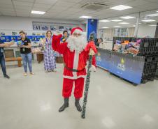 Natal Solidário da Portos do Paraná arrecada 1,2 mil brinquedos