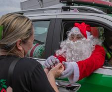 Natal Solidário da Portos do Paraná arrecada 1,2 mil brinquedos