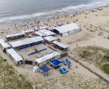 Beach Tennis na Arena Portos do Paraná movimenta o litoral paranaense