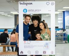 Familiares de portuários participam de visita guiada ao Porto de Paranaguá