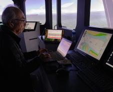 Engenheiros da Portos do Paraná realizam simulação de atracação de navios de cruzeiro