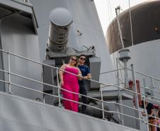 Navio de Guerra da Marinha recebe 750 visitantes