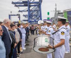 Governador anuncia investimento de R$ 1 bi no Píer em "T" na festa dos 90 anos do Porto de Paranaguá