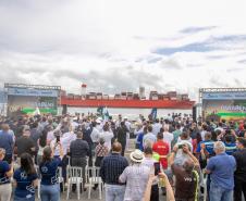Governador anuncia investimento de R$ 1 bi no Píer em "T" na festa dos 90 anos do Porto de Paranaguá