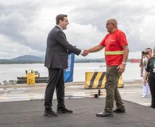 Governador anuncia investimento de R$ 1 bi no Píer em "T" na festa dos 90 anos do Porto de Paranaguá