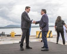 Governador anuncia investimento de R$ 1 bi no Píer em "T" na festa dos 90 anos do Porto de Paranaguá
