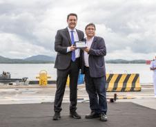 Governador anuncia investimento de R$ 1 bi no Píer em "T" na festa dos 90 anos do Porto de Paranaguá