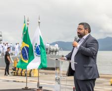 Governador anuncia investimento de R$ 1 bi no Píer em "T" na festa dos 90 anos do Porto de Paranaguá