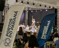 Concerto-show da Marinha celebra os 90 anos do Porto de Paranaguá