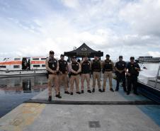 Pela primeira vez, navio de cruzeiro é ancorado próximo à Ilha do Mel