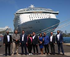 Governador anuncia projeto para terminal de cruzeiros no Porto de Paranaguá