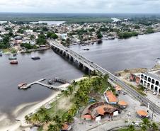 Portos do Paraná realiza limpeza da Ponte dos Valadares para ação artística