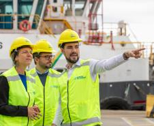 Aprovação de licitação do Canal de Acesso atrai investidores belgas ao Porto de Paranaguá