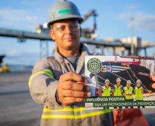 Portos do Paraná inicia ações de conscientização no Abril Verde