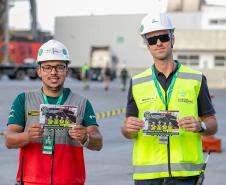 Portos do Paraná inicia ações de conscientização no Abril Verde