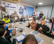 Portos do Paraná participa de debate na Aciap em prol de melhorias para a cidade