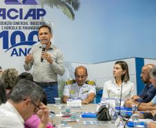 Portos do Paraná participa de debate na Aciap em prol de melhorias para a cidade