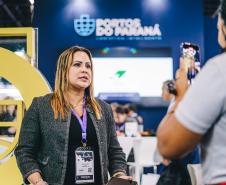 Estande da Portos do Paraná foi o mais visitado no 1º dia da Intermodal 2025