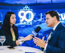 Estande da Portos do Paraná foi o mais visitado no 1º dia da Intermodal 2025