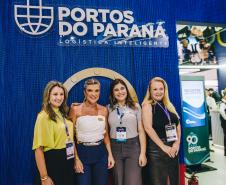 Estande da Portos do Paraná foi o mais visitado no 1º dia da Intermodal 2025