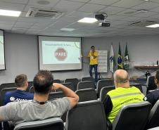 Trânsito seguro é tema de palestra na Portos do Paraná