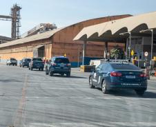 Auditores da Receita Federal visitam instalações do Porto de Paranaguá