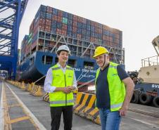 Deputado Ney Leprevost conhece obras do Moegão e novos arrendamentos no Porto de Paranaguá