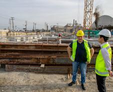 Deputado Ney Leprevost conhece obras do Moegão e novos arrendamentos no Porto de Paranaguá