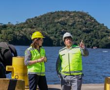 Vice-cônsul dos EUA em São Paulo visita o Porto de Paranaguá
