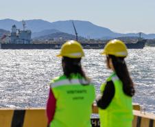Vice-cônsul dos EUA em São Paulo visita o Porto de Paranaguá