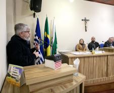 Portos do Paraná detalha obra de pavimentação em Antonina durante sessão na Câmara