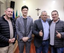 Portos do Paraná detalha obra de pavimentação em Antonina durante sessão na Câmara