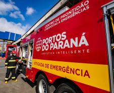 Portos do Paraná moderniza espaço para atendimento e resposta à emergências