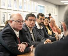 Vereadores de Paranaguá participam de reunião com presidência da Portos do Paraná