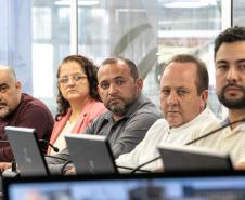 Vereadores de Paranaguá participam de reunião com presidência da Portos do Paraná