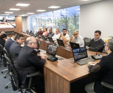 Vereadores de Paranaguá participam de reunião com presidência da Portos do Paraná