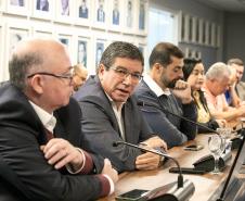 Vereadores de Paranaguá participam de reunião com presidência da Portos do Paraná