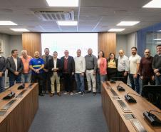 Vereadores de Paranaguá participam de reunião com presidência da Portos do Paraná